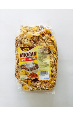 Muesli (20% dry fruits)